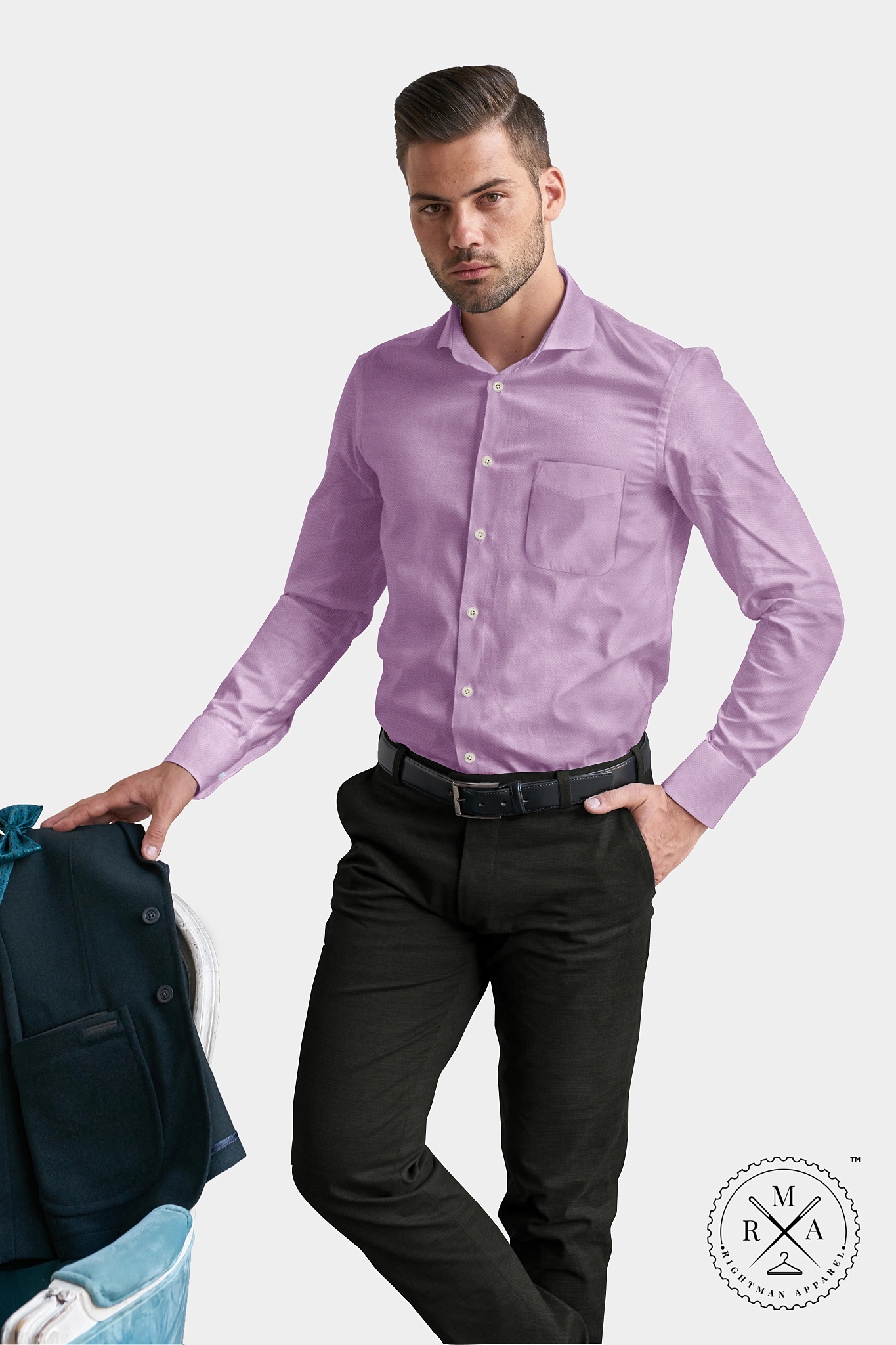 Unique Pink Designed Shirt SH299